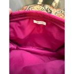 Aerie Pink Terry Cloth Cosmetic Bag Pouch Zipper Closure pink raspberry Y2K boho Photo 2