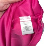 Crystal Doll  Floral One Shoulder Dress Ruffle Hem Party Pink Size M‎ Photo 7