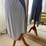 Vintage Spense Brand Asymmetrical Black and White Striped Tank Dress Photo 8