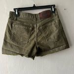 Frye  Heritage Olive Jeans Shorts Size 4 Photo 3