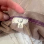 easel Cream Boxy Sweatshirt with Relaxed Sleeves Photo 3