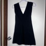 Free People  Black V-Neck Mini Dress XS Photo 1