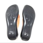 Saks 5th Avenue SAKS FIFTH AVENUE peach suede slides, size 7, NWOT Photo 7