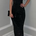 Oh Polly Sarita EMBELLISHED HALTER NECK LOW BACK EVENING GOWN Photo 0