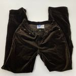 Vintage Brown Velvet Jeans Size 2 Photo 3