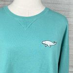 Hanes (Comfort Wash) Crewneck Sweatshirt
Mystic Aquarium Beluga Whale Teal-M Photo 1