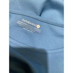 Betabrand Shirt Womens XL Blue Short Sleeve Boxy Hi Lo Stretch Top Work Casual Photo 3