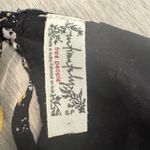 Free People  Intimately Free Dessa Floral Bodysuit Black Balloon Sleeves Size Sm Photo 11