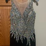 Milano Formals Black and silver formal gown Photo 1