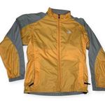 The North Face women's XL yellow windbreaker lightweight jacket hiking rain repe Photo 0