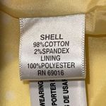 Studio Works buttercup yellow zip up lined windbreaker jacket.ntn Photo 7