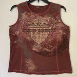 Harley Davidson Shield Flight Marion, Indiana Women’s Size Medium Brown Photo 0