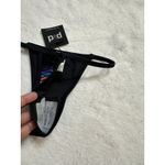 Pacific & Driftwood Taste the Rainbow Bikini Bottom Black Womans XS NWT Photo 4