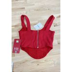 Forever 21  Red NBA Chicago Bulls Women's‎ Crop-top - Size S Photo 3