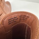 Style & Co Catrionaa Brown Faux Leather Dress Ankle Booties size 8 Tassel Zip Up Photo 7