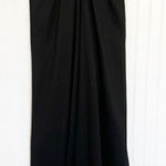 Regina Donde Black Cotton Maxi Dress Resortwear Travel Lagenlook Vacation Beachy Photo 0