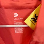 All In Motion Sleeveless Golf Polo Athletic Top Tulip Blush Trim XL NWT Photo 2