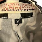 Behati This Here‎ Very Moment Striped Jeans nwot White Size 26 Photo 5