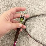 Vera Bradley NWT  Belt Women XL English Rose Thin Retail $29 Photo 4