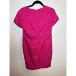 Vilagallo Spain Pink Sheath Dress Sparkle Size 2 Barbiecore Spring Photo 6