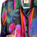 Farm Rio  Flower Season Scarf Top by Anthropologie Photo 7