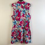 Tommy Bahama  Golf Tennis Tropical Print Athletic Dress XL X-large Pink Photo 5