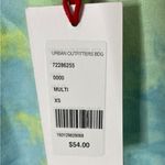 BDG Urban Outfitters Tye Dye Cropped Sweatshirt Crew Neck Blue Yellow NEW NWT Photo 11