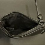 Karl Lagerfeld Paris Quilted Black Faux Leather Lanyard Wallet Photo 8