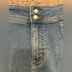 We The Free Free People Maddie Denim Midi Skirt with Front Slit Photo 3