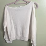 LANSTON One Shoulder Pullover in Winter Off Photo 4