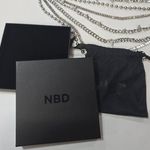 NBD Layered Necklaces in Silver Rhinestone Photo 6