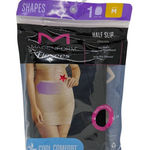 NWT Maidenform Flexees Medium Half Slip Cool Comfort Black Shaping Waistband Size undefined Photo 0