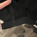 Lands' End LAND’S END women’s zip up fleece jacket in black size 6-8 UGC Photo 5