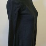 Estrna Jane black fringed sweater size medium Photo 2