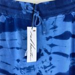 Red Haute NEW Blue Tie Dye Jogger Sweatpants Medium Loungewear Photo 3