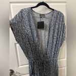 Dress Forum  Los Angeles | Blue and White Jumpsuit | NWT Photo 3