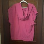 Anthropologie  Pilcro Pink Muscle Sweatshirt Size L Photo 3