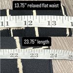 St. John VTG  Black Ivory Grid Windowpane Plaid Stretch Knit Pencil Skirt Size XS Photo 8