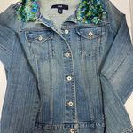 Gap Vintage Jean Jacket With Fur Detailing Photo 0