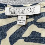 Patrons of Peace  Boho Tiered Cami‎ Top Abstract Print Sleeveless Tank Medium Photo 3