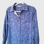 Soft Surroundings Irina Shirt Dress Snake Print S (Missing Belt) Photo 8