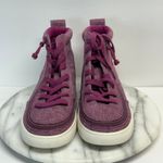 Billy High Top Shoes Woman's 6.5 Purple Zip Special Needs Comfort Zip Support Photo 1
