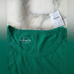 NWT J Crew Kelly Green Short Sleeve 100% Cotton Tee Shirt Sz L Size L Photo 6