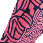 Motherhood Maternity Navy Blue Pink Short Sleeve Jersey Knit Wrap Dress Size S Photo 5