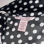 Victoria's Secret NWOT Victoria’s Secret Black & White Polka Dot Satin Sleep Cami Camisole Sz XXL Photo 5