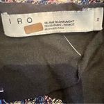 IRO  Frankie Blue, Pink, Black & Cream Tweed Blazer Jacket US XS Photo 6