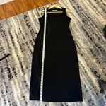 Susana Monaco  Black Sleeveless Midi Dress Size Medium Photo 8