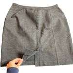 Ellen Tracy  Charcoal Gray Knee Length Pencil Skirt Large Office Work Photo 2