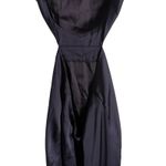 NBD  Seduce Me Eggplant Purple Backless Slit Satin High Neck Mini Cocktail Dress Photo 6