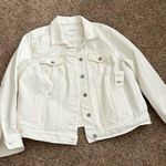 Lucky Brand Jean jacket 1X NWT cream color Photo 0